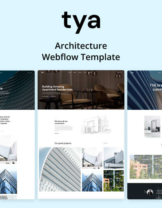 Tya 128 - Architecture Website Template
