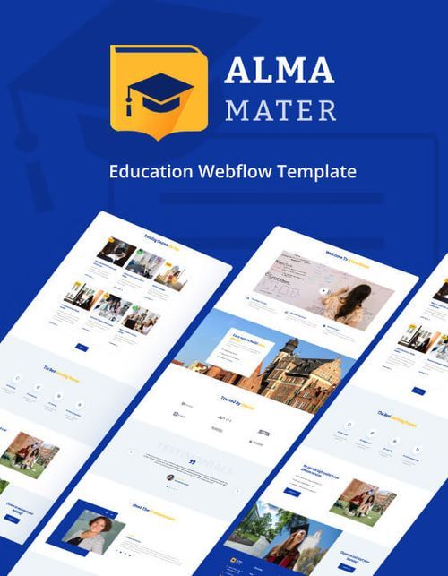 Alma Mater 128 - Education and Learning Website Template