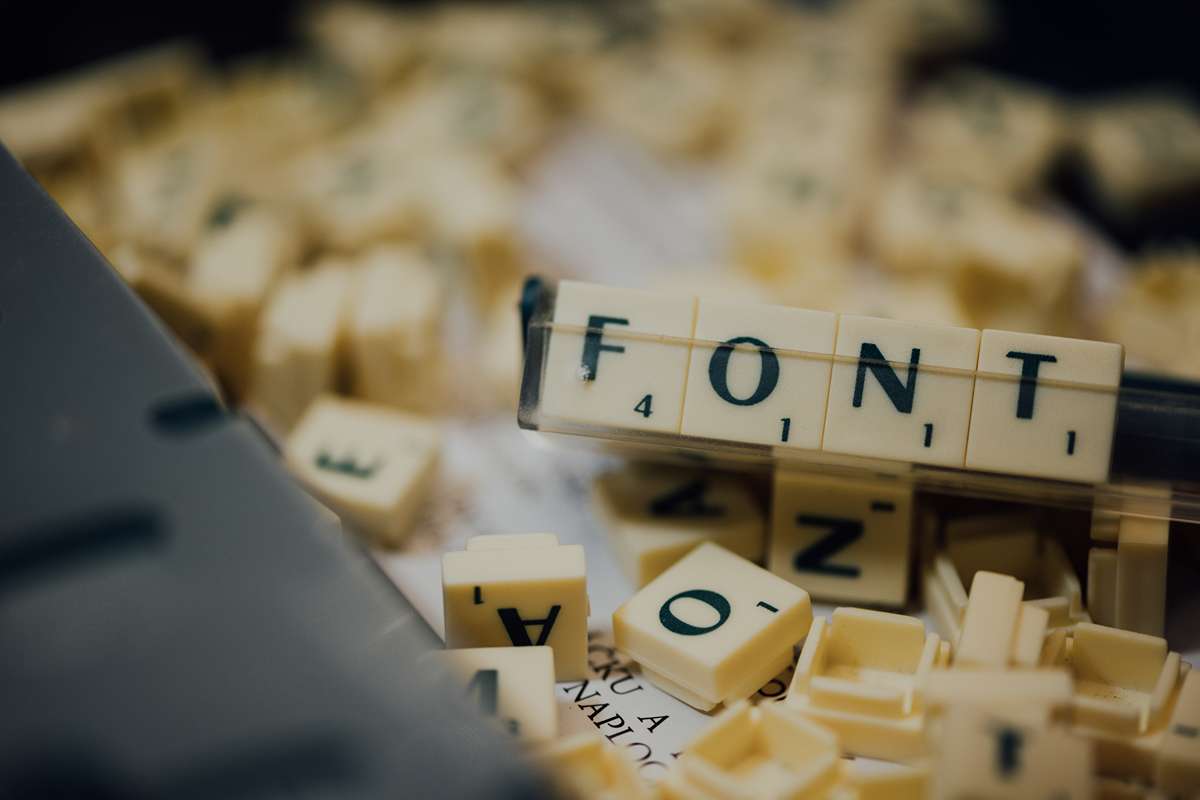 word font