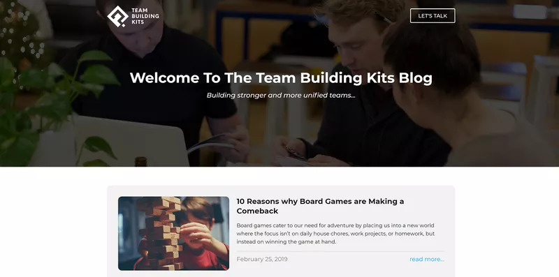 Team Building Kits
