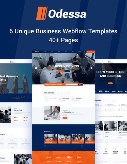 Odessa 128 - Multipurpose Business Website Template