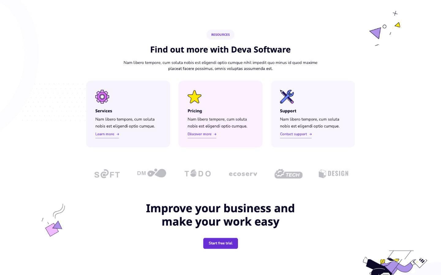 Betaa 128 - SaaS, Startup and Software Website Template