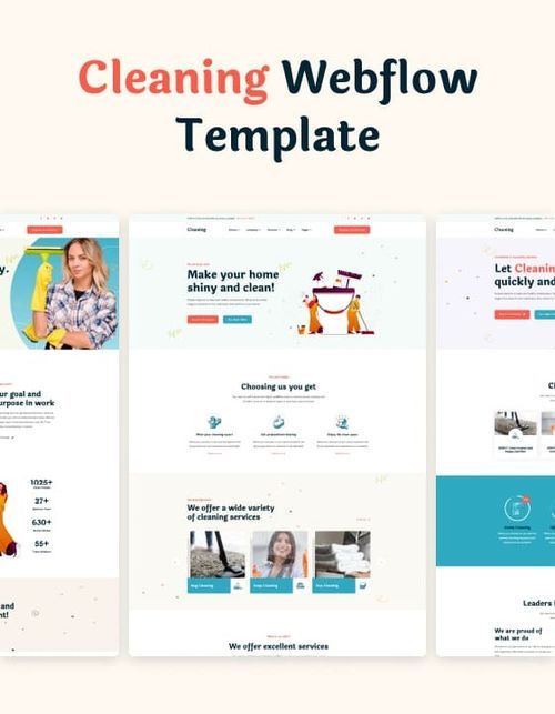 Cleaning 128 - Cleaning Services Website Template