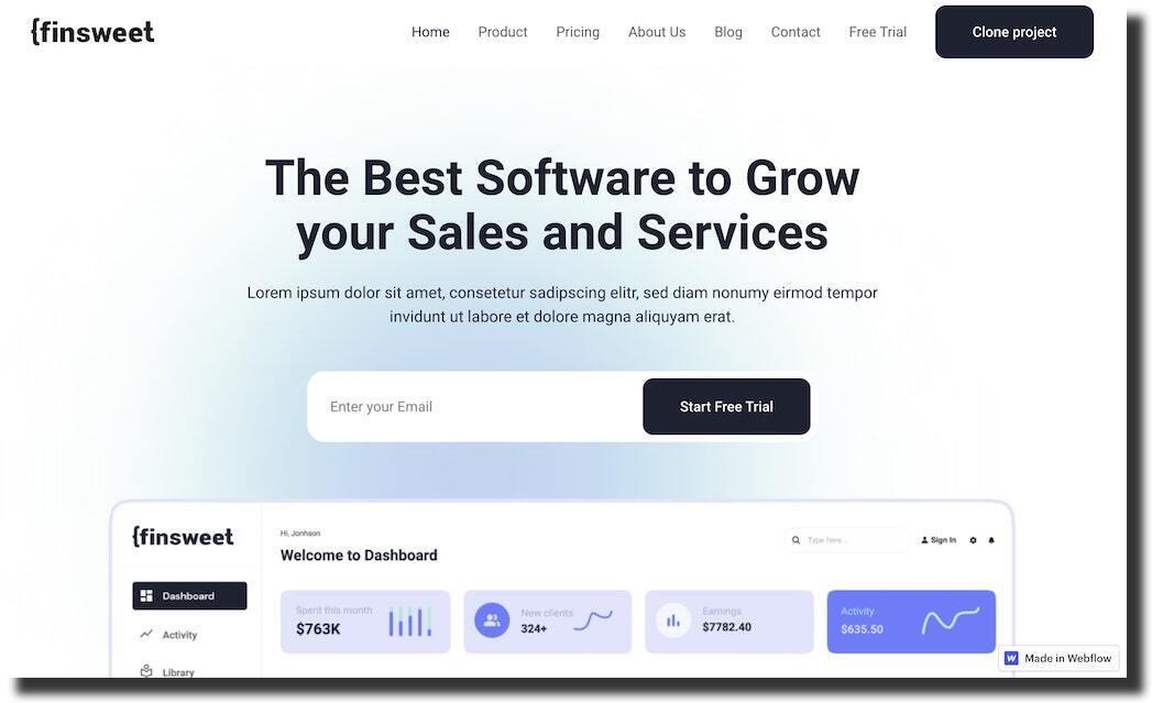 demo-site-of-the-webflow-template‍