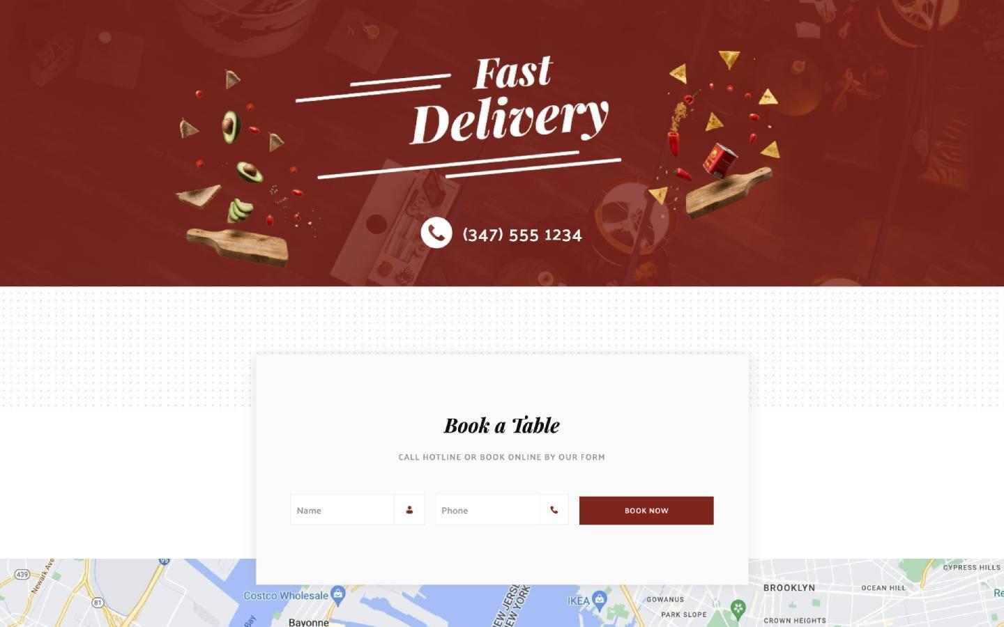 Fine Dining 128 - Restaurant Website Template