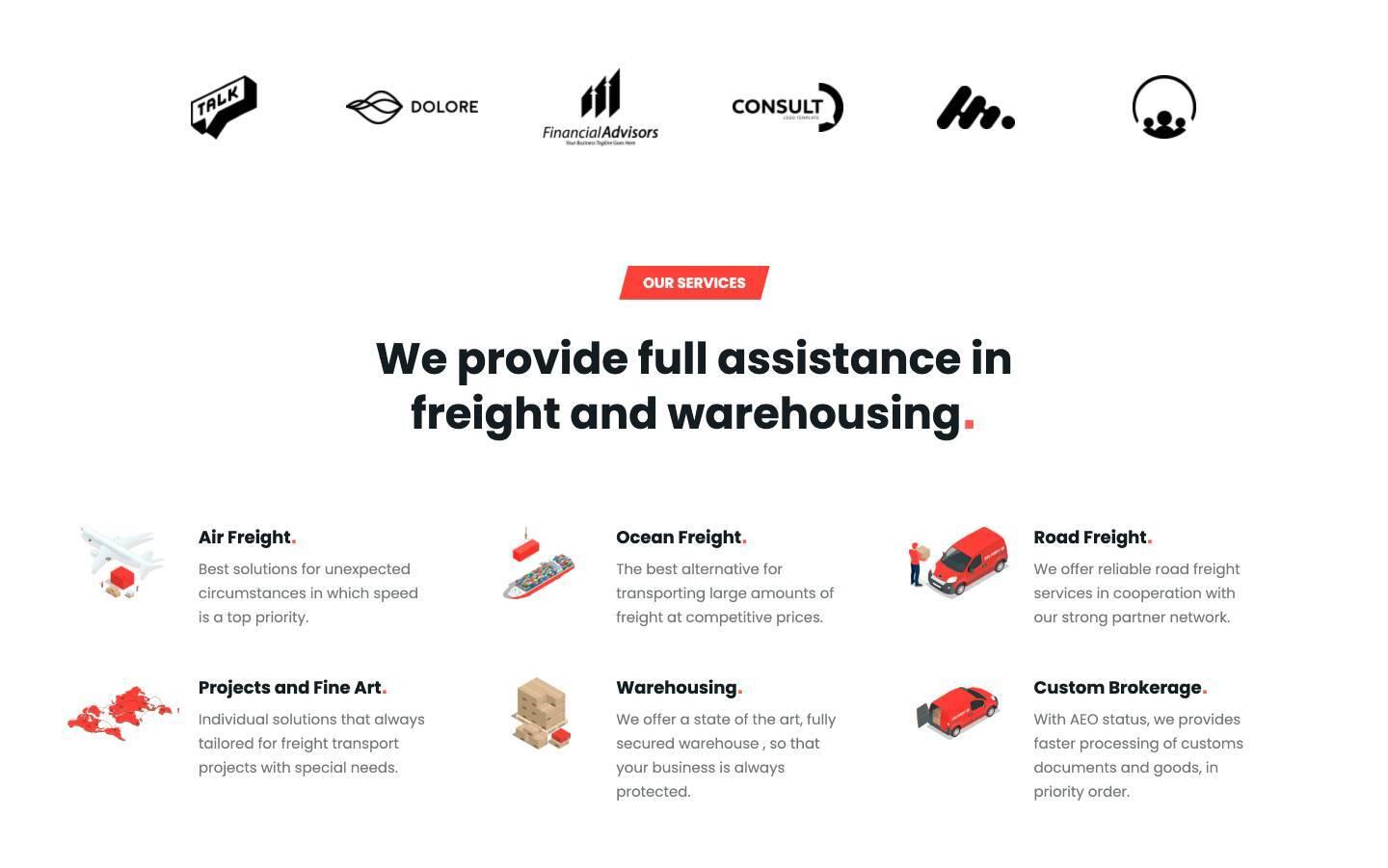 Moovit - Transportation Website Template