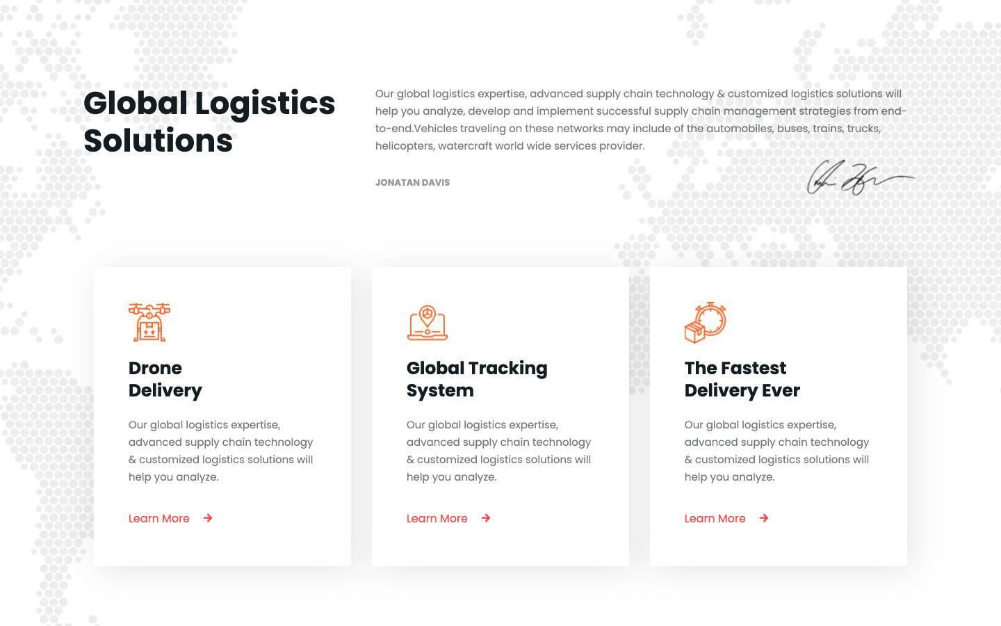 Moovit - Transportation Website Template