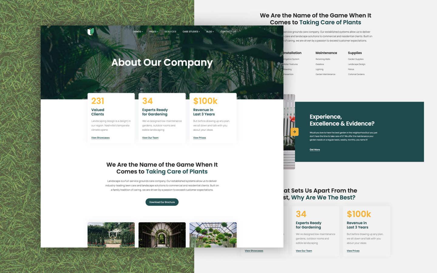 Landscape 128 - Landscaping and Gardening Website Template