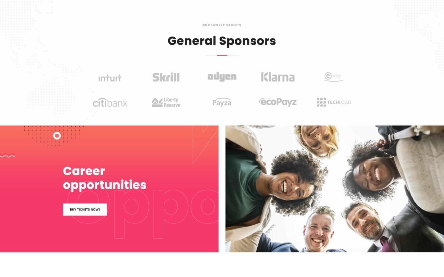 Deventi 128 - Event and Conference Website Template