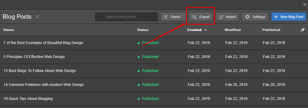 Webflow Collection Panel 