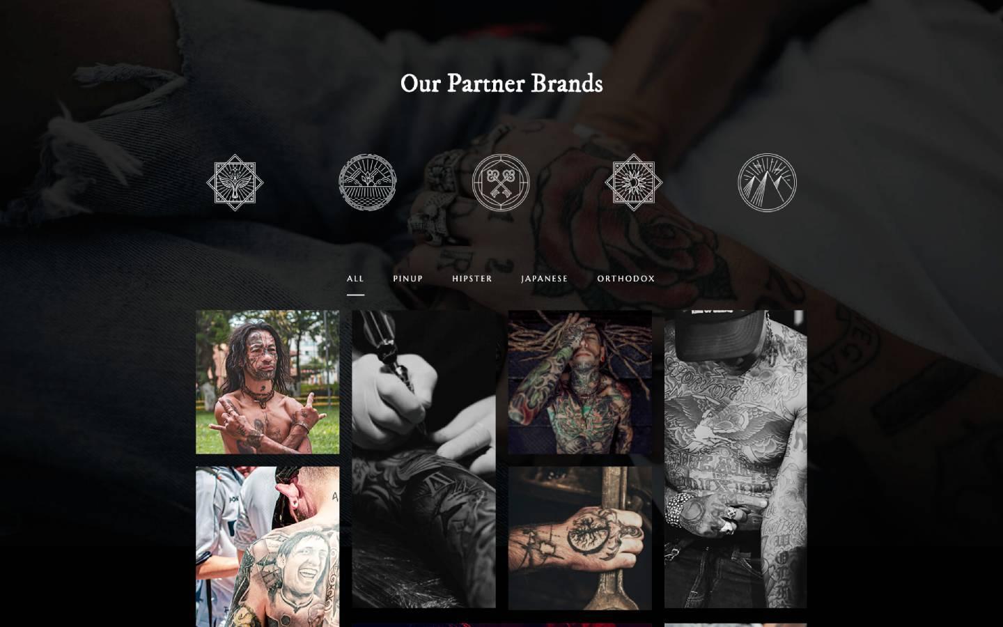 Tattoo 128 - Tattoo Website Template