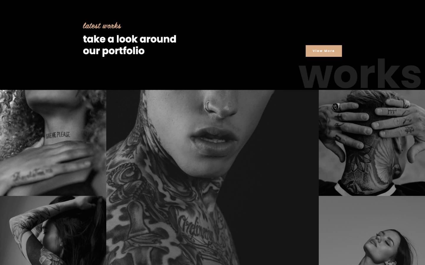 Patattoo 128 - Tattoo Website Template