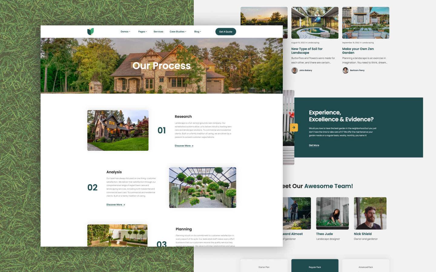 Landscape 128 - Landscaping and Gardening Website Template