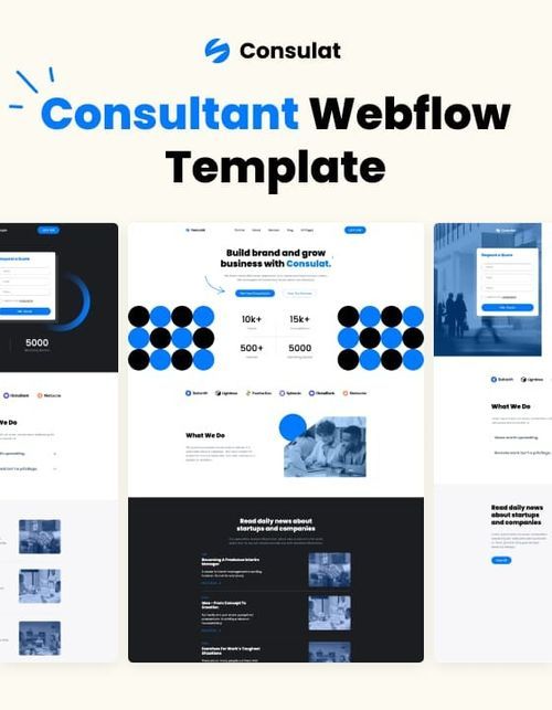 Consulat 128 - Consultant Website Template