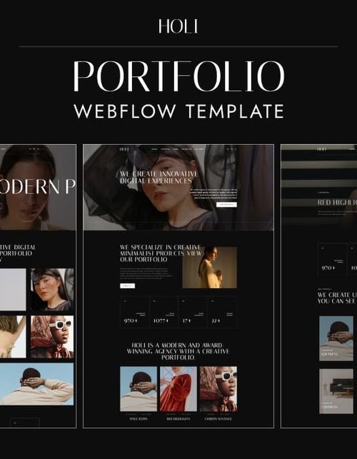 Holi 128 - Portfolio Website Template