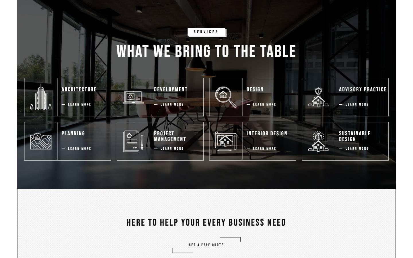Kunst 128 - Architecture Website Template