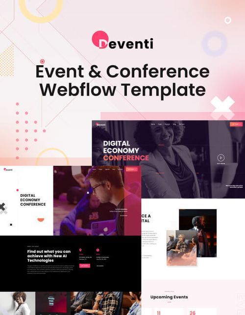 Deventi 128 - Event and Conference Website Template
