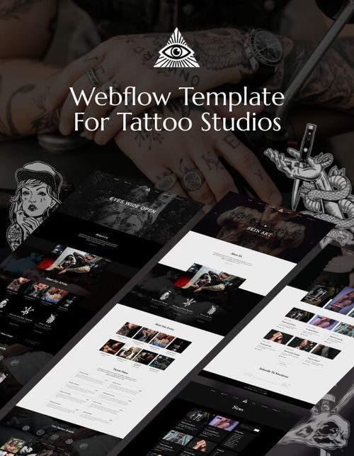 Tattoo 128 - Tattoo Website Template