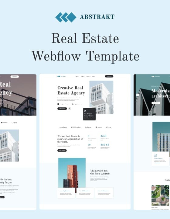 Abstrakt 128 - Real Estate Website Template