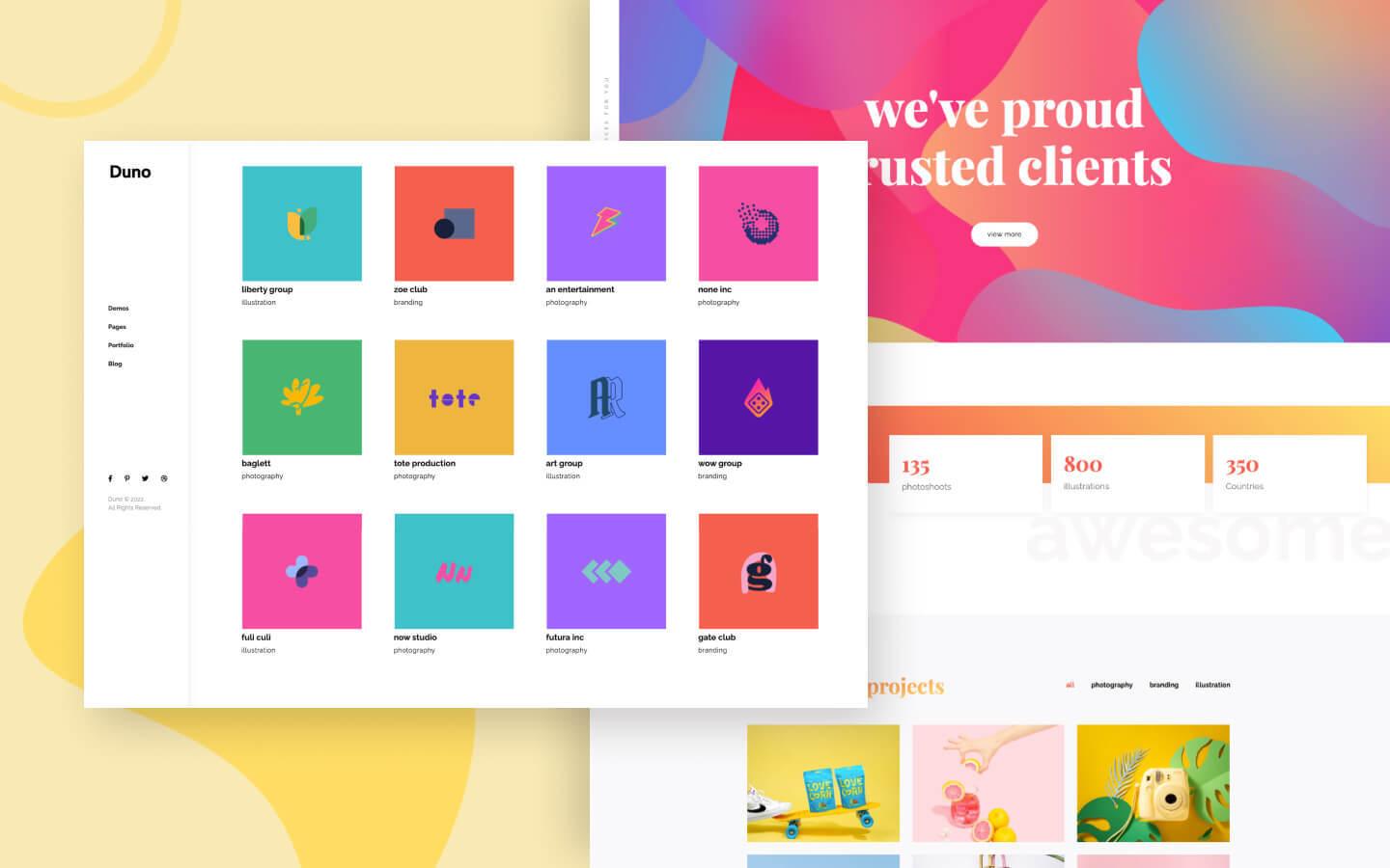 Duno 128 - Agency Website Template