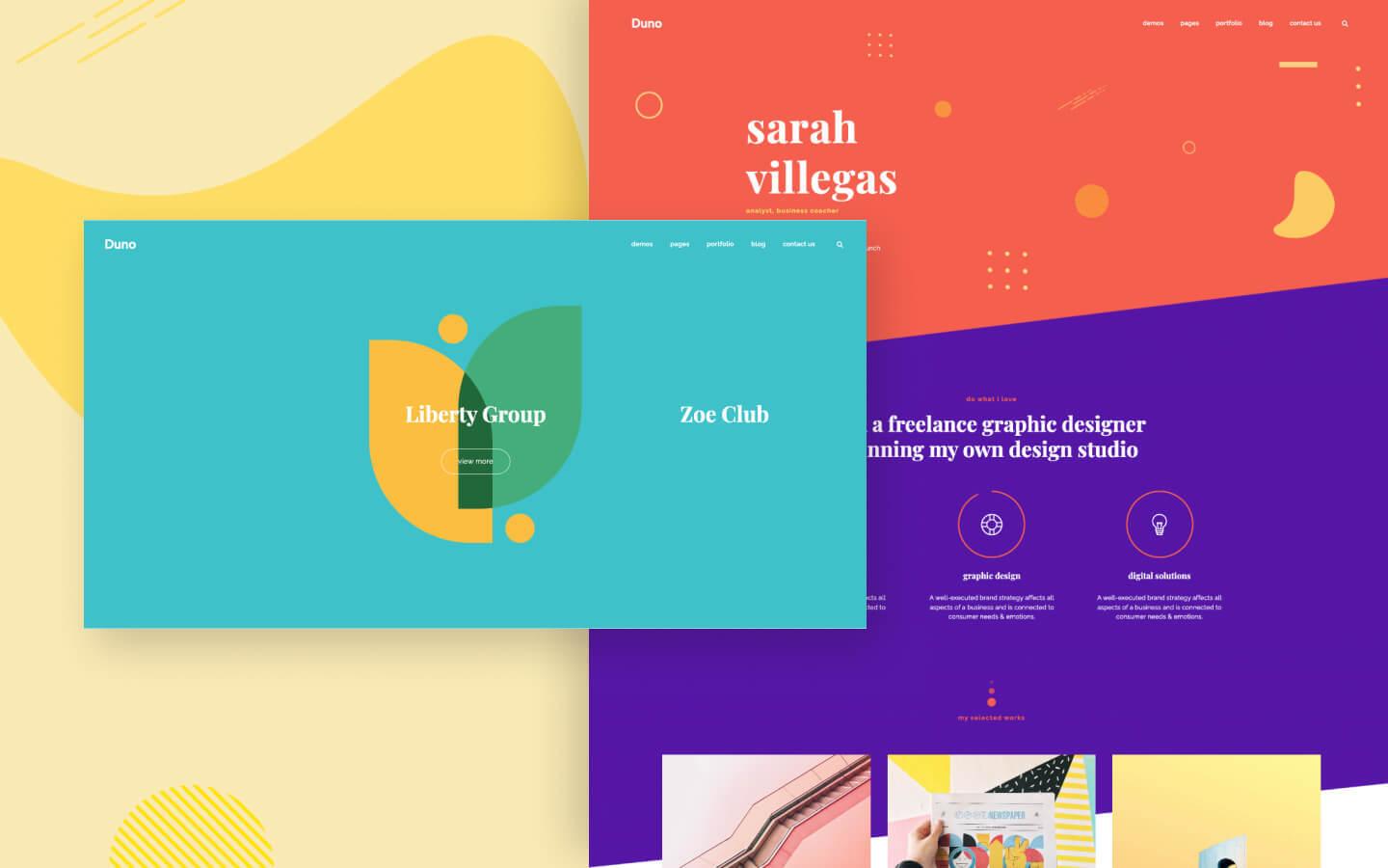 Duno 128 - Agency Website Template