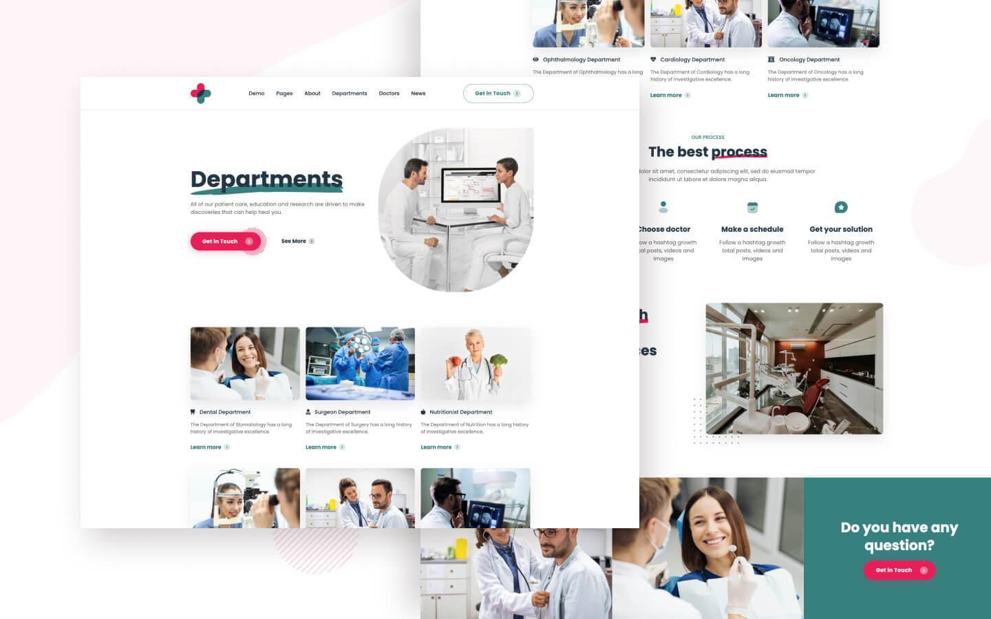 Medic 128 - Health Website Template