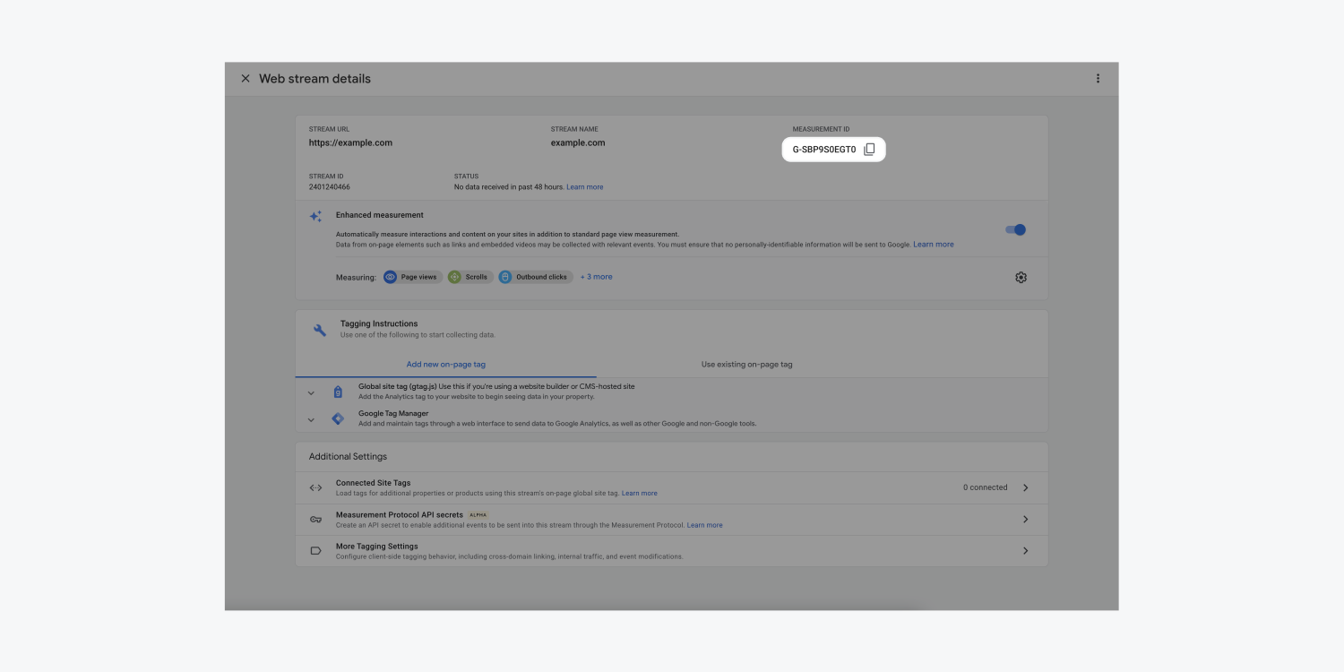 Webflow and Google Analytics integration