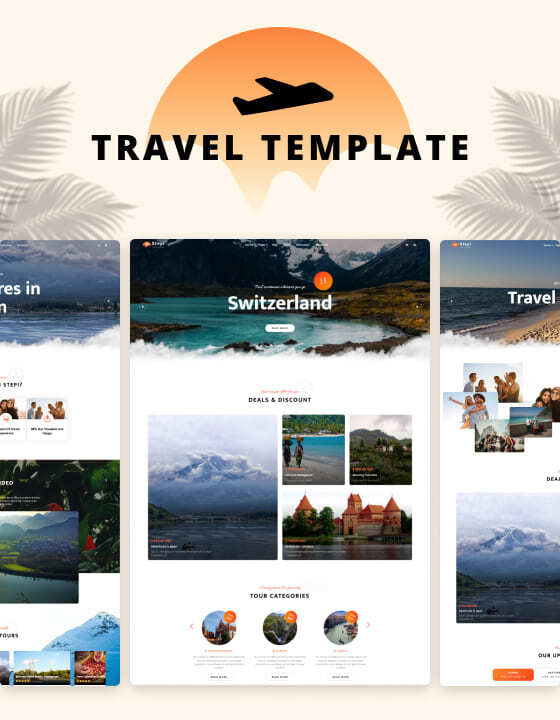 Stepi 128 - Tourism Website Template