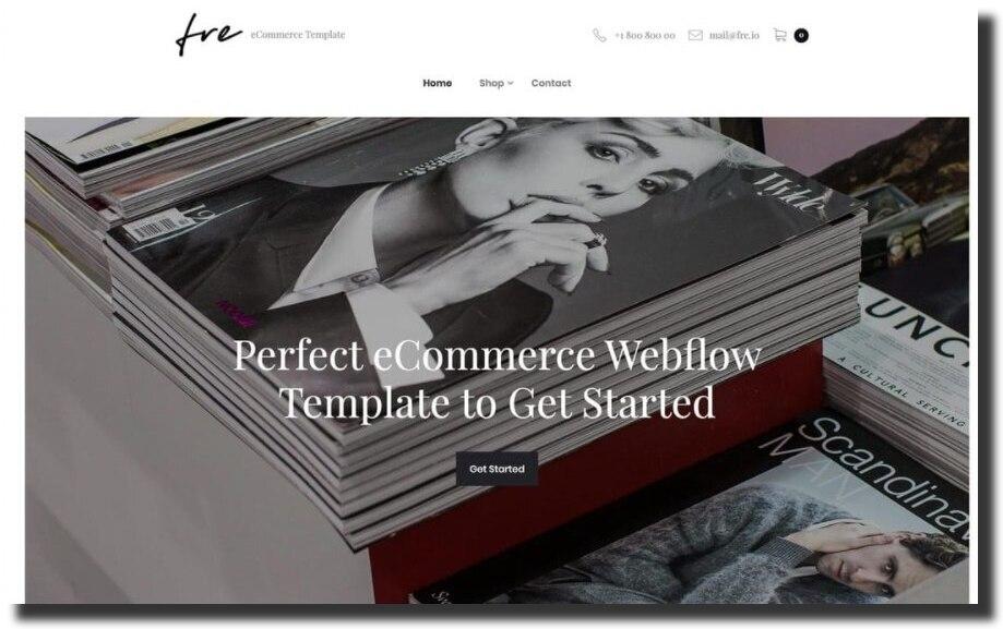 demo-site-of-the-webflow-template‍