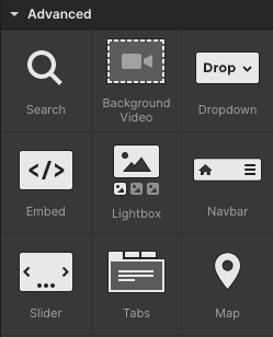 webflow custom code layout