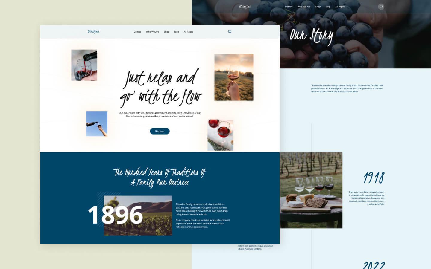 Winetime 128 - Winery and Wine Shop Website Template