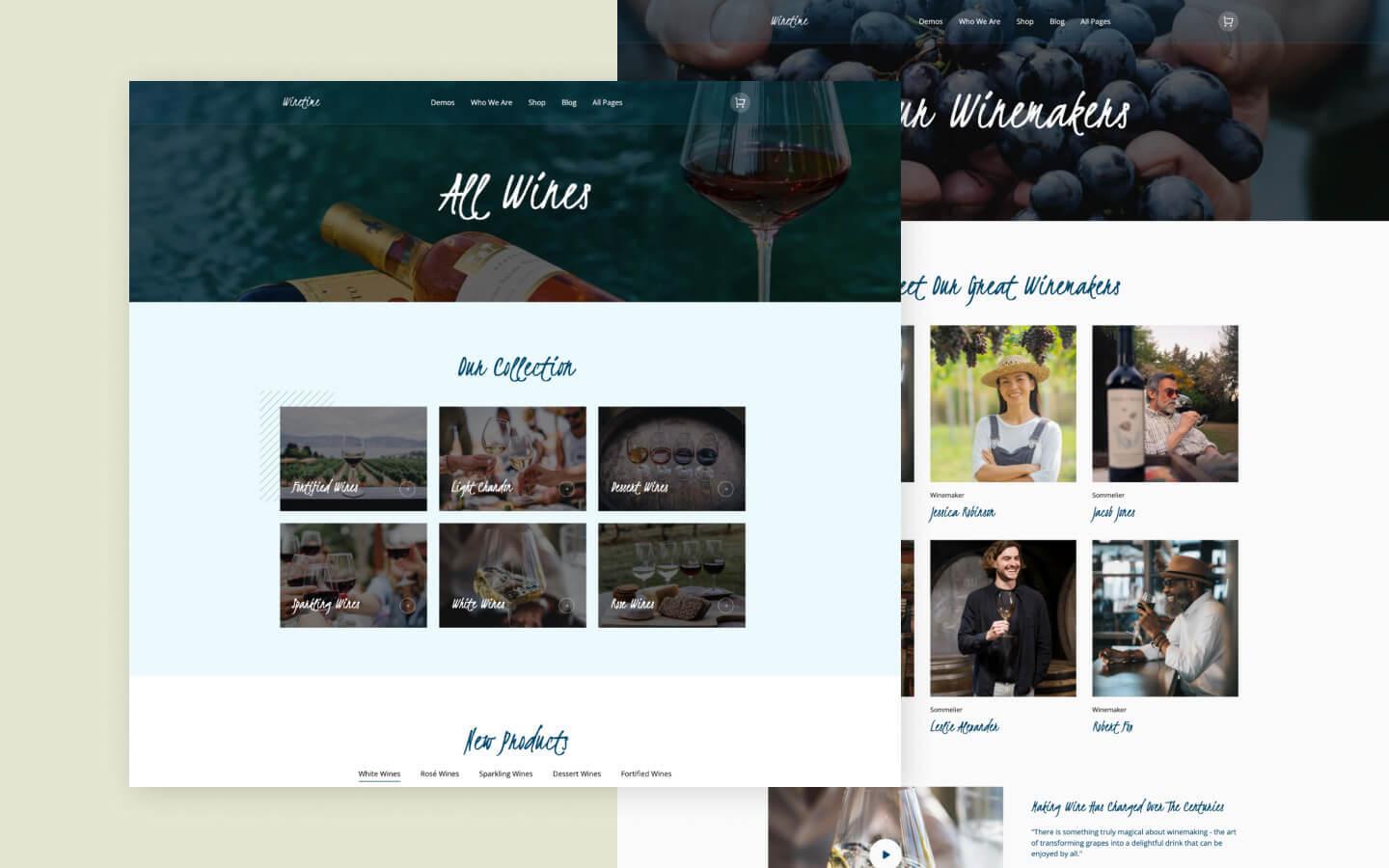 Winetime 128 - Winery and Wine Shop Website Template