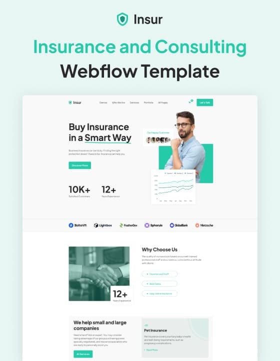 Insur 128 - Insurance Website Template