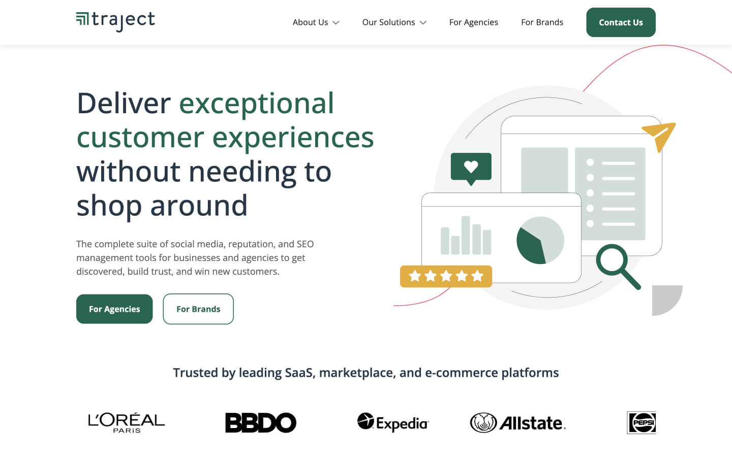 traject webflow site
