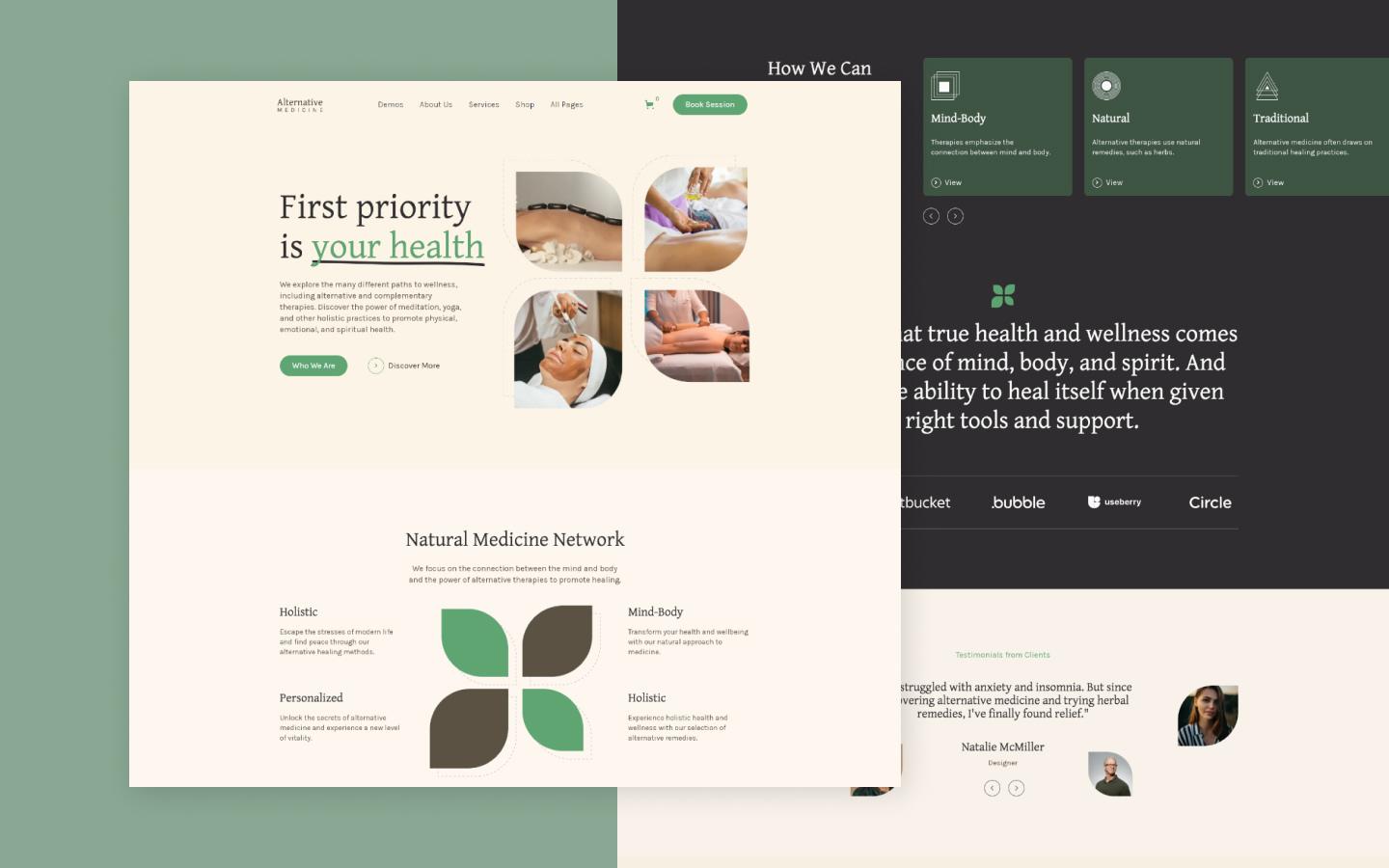 Alternative Medicine 128 - Alternative Medicine Website Template