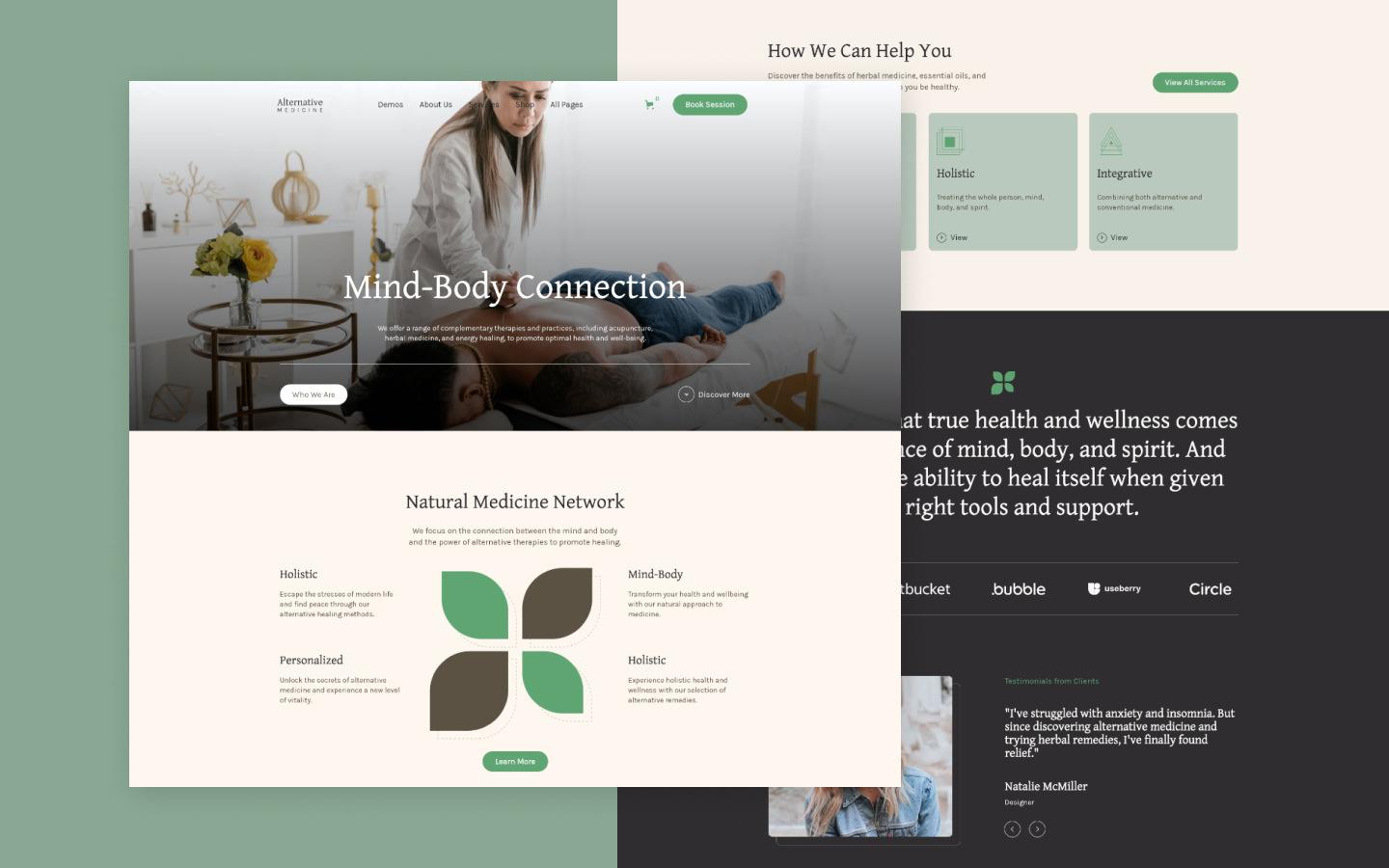 Alternative Medicine 128 - Alternative Medicine Website Template