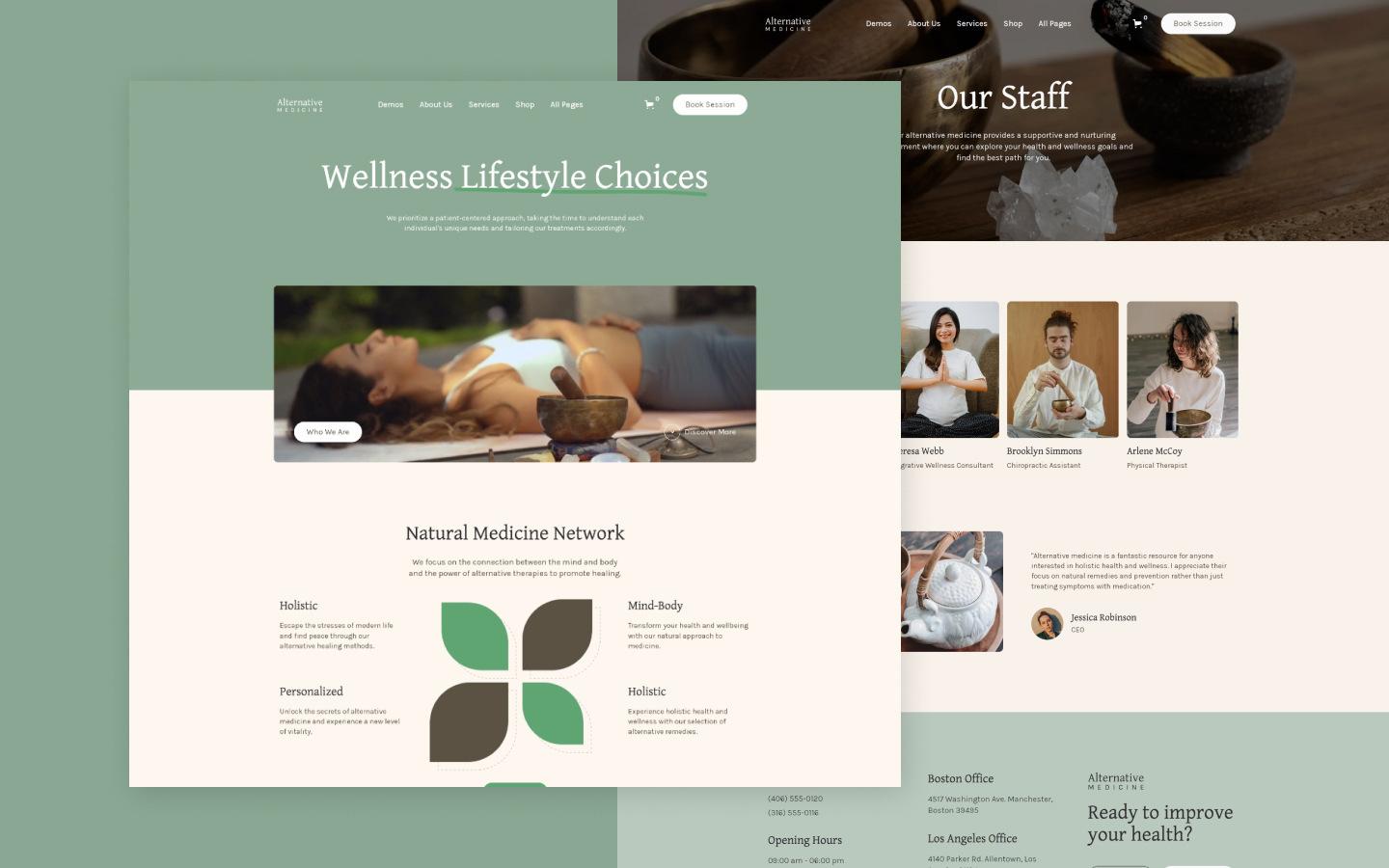 Alternative Medicine 128 - Alternative Medicine Website Template