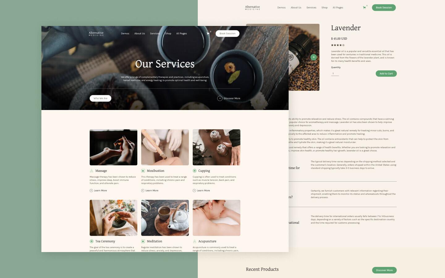 Alternative Medicine 128 - Alternative Medicine Website Template