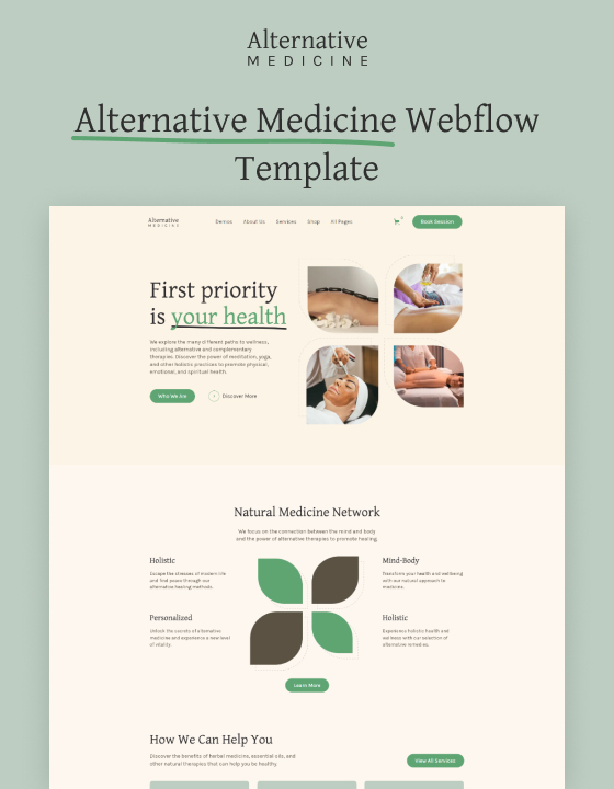 Alternative Medicine 128 - Alternative Medicine Website Template