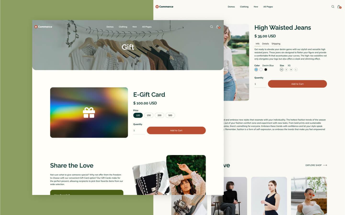 Ecommerce 128 - Ecommerce Website Template