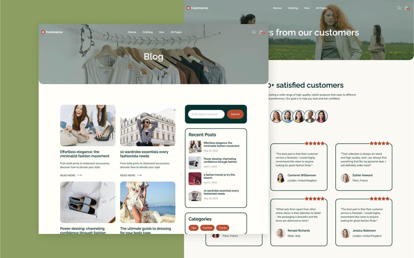Ecommerce 128 - Ecommerce Website Template