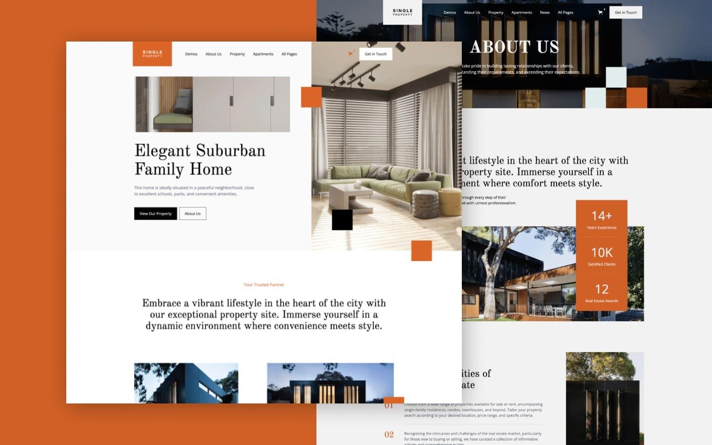 Single Property 128 - Single Property Real Estate and Apartment Website Template