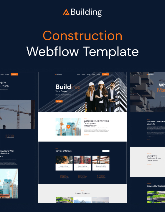 Building 128 - Construction and Industry Website Template