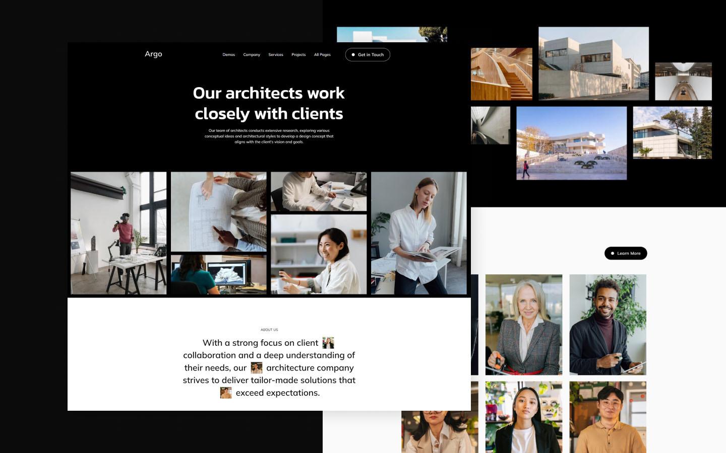Argo 128 - Architecture and Interior Design Website Template