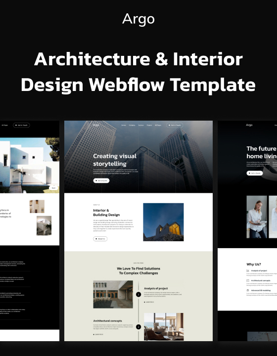 Argo 128 - Architecture and Interior Design Website Template