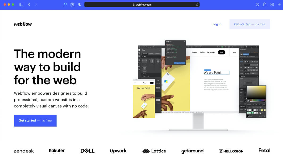 webflow