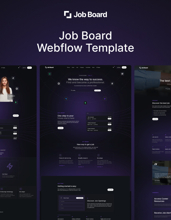 Job Board 128 - Job Board Website Template
