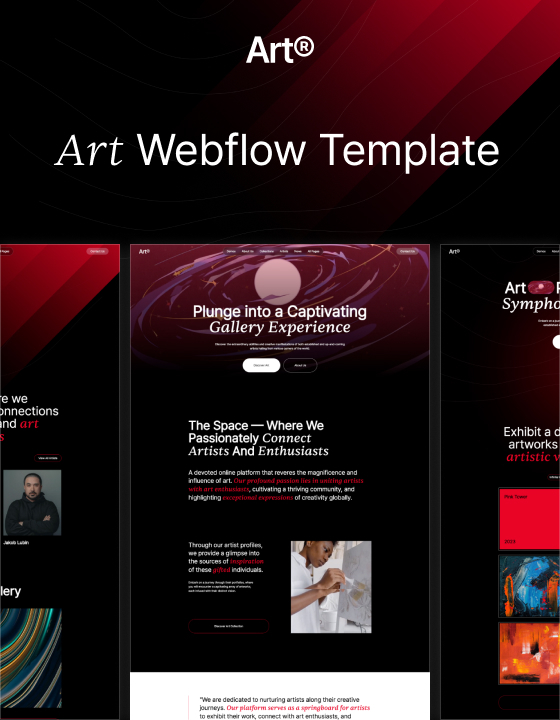 Art 128 - Art and Art Gallery Website Template