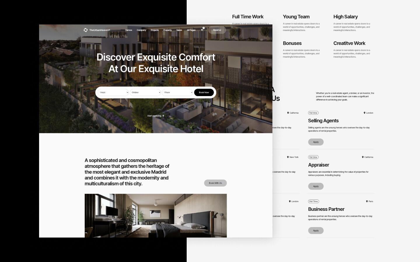 TheUrbanHeaven 128 - Real Estate Website Template