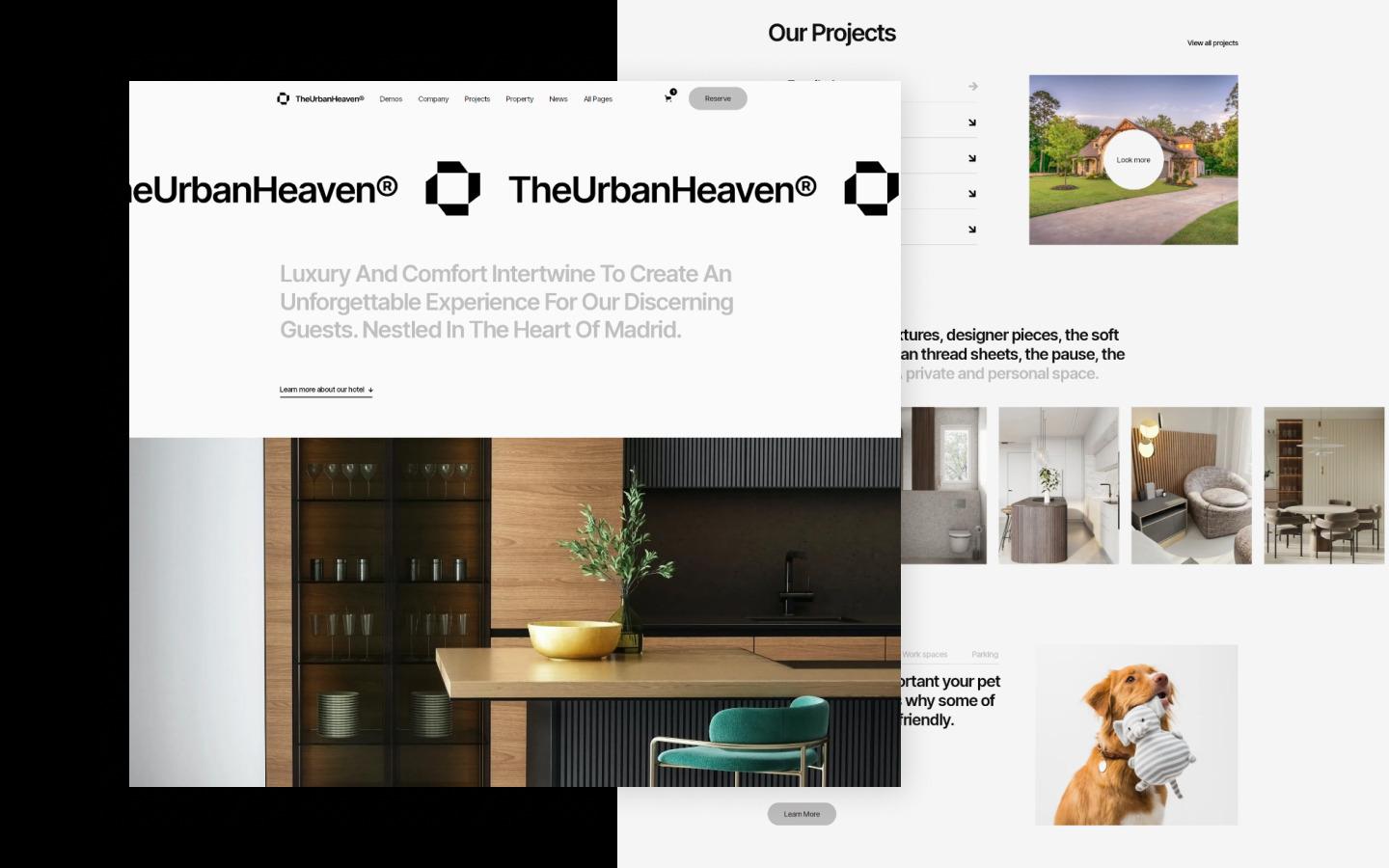 TheUrbanHeaven 128 - Real Estate Website Template